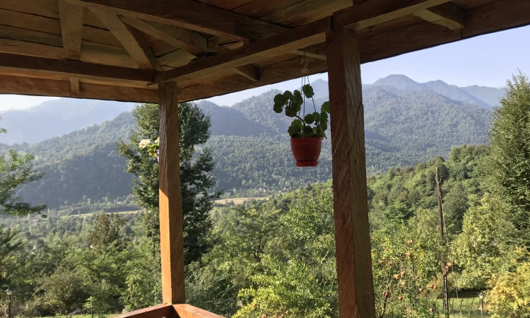 کلبه جنگلی رویایی قلعه رودخان