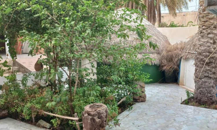 بوم گردی دنج هرمز (اتاق کلبه گل)